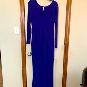 sachin and babi light blue dress Long Sleeve T Shirt Dresses for Women main image 1